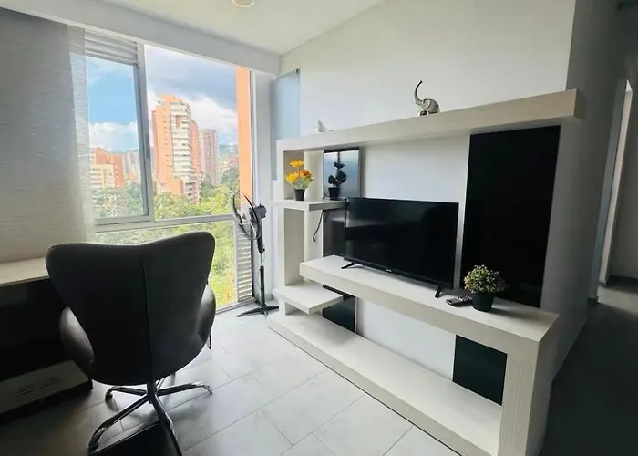 Apartaestudio De 2 Habitaciones Cerca A Provenza Y El Tesoro