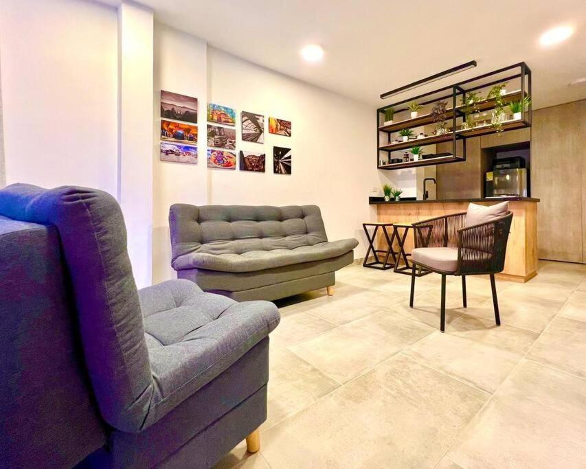 Apartment Elegante Apto Completo Cerca Al Metro Viajero