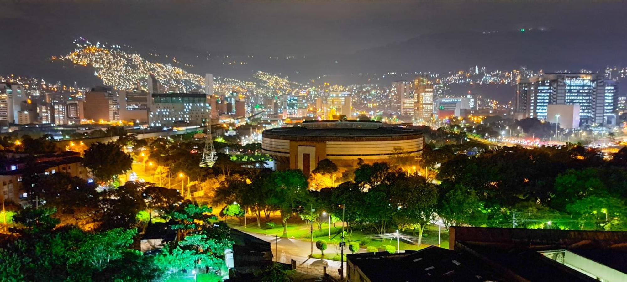 The View And Location In Apartment Medellin