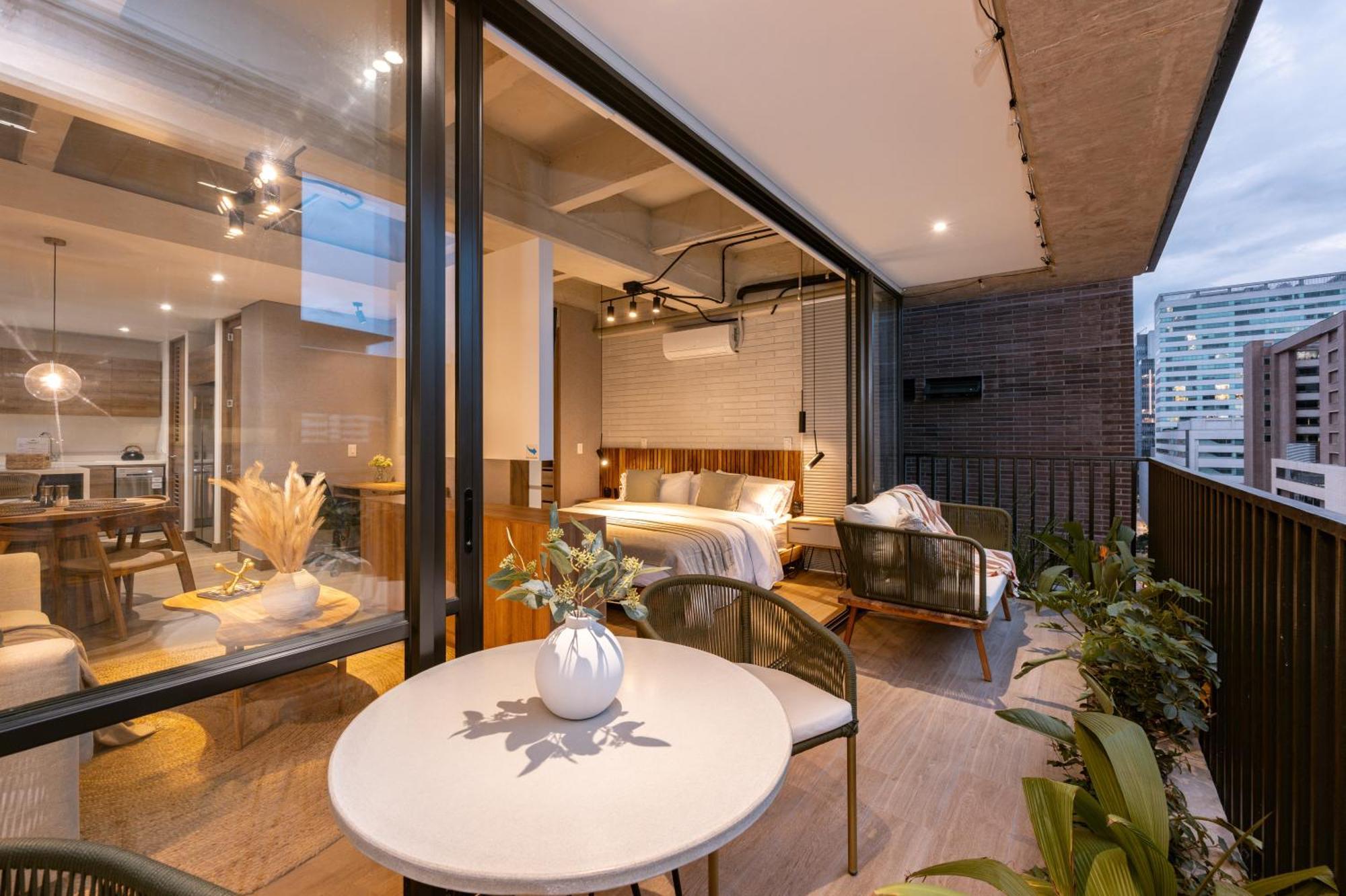 Apartment Brand New Loft 1br Balcony Medellin