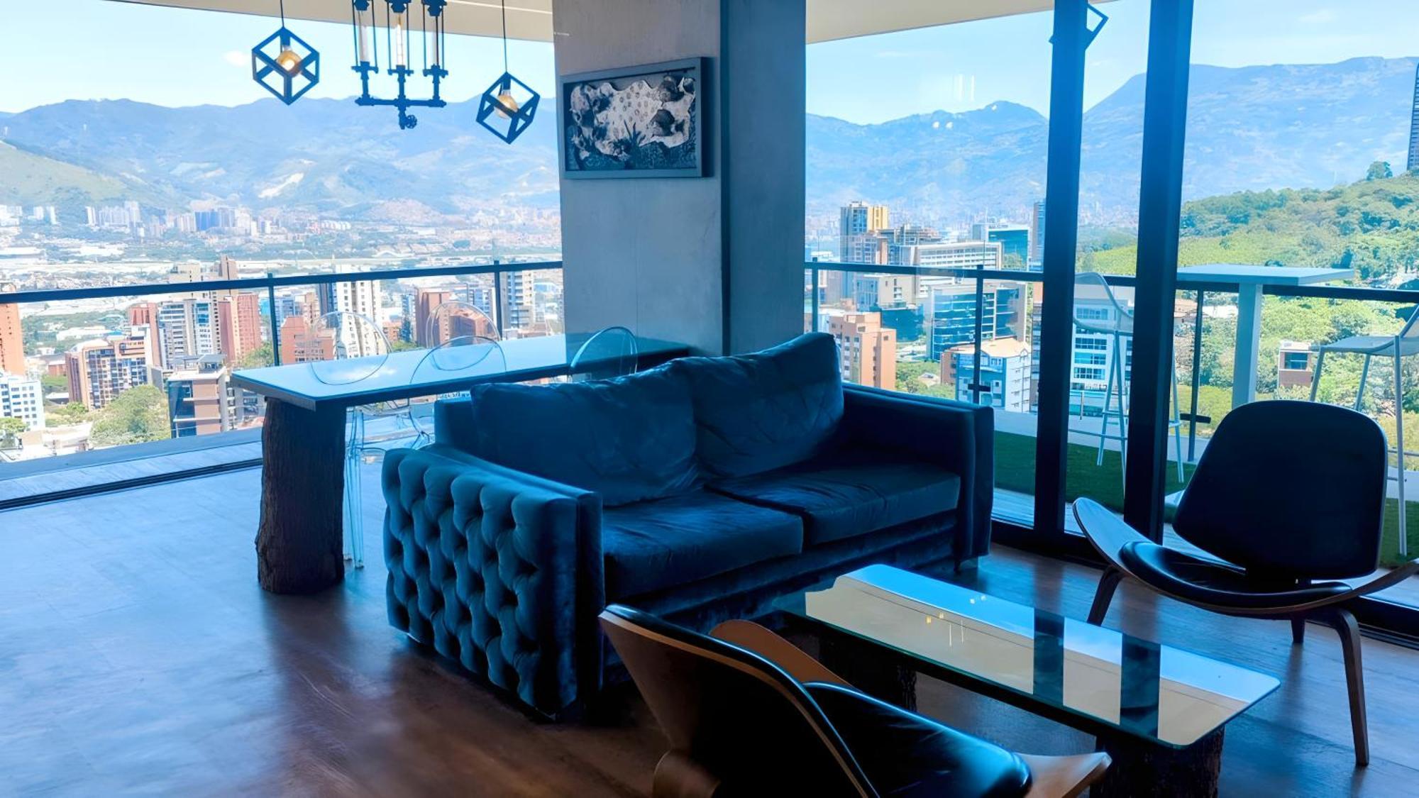 De Lujo Con Vista Panoramica En Apartment Medellin