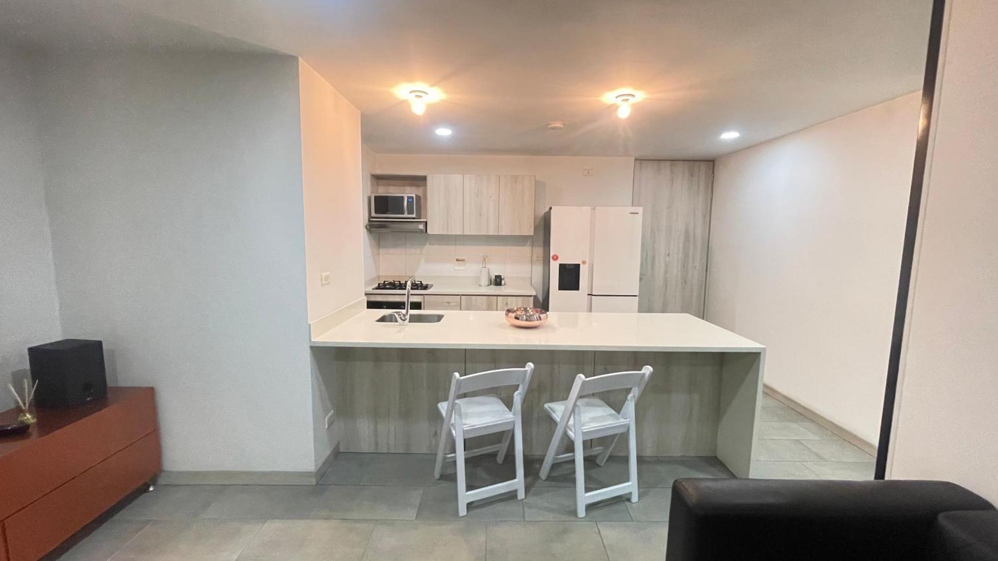 Minimalist Design With Amazing View In Poblado Apartment