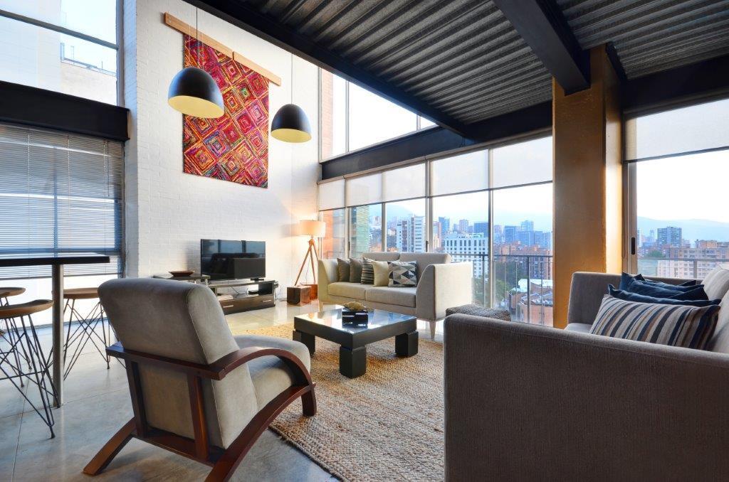 Apartment Astorga Lofts - 1 Bedroom With Unique Design, 30 Day Only! Medellin