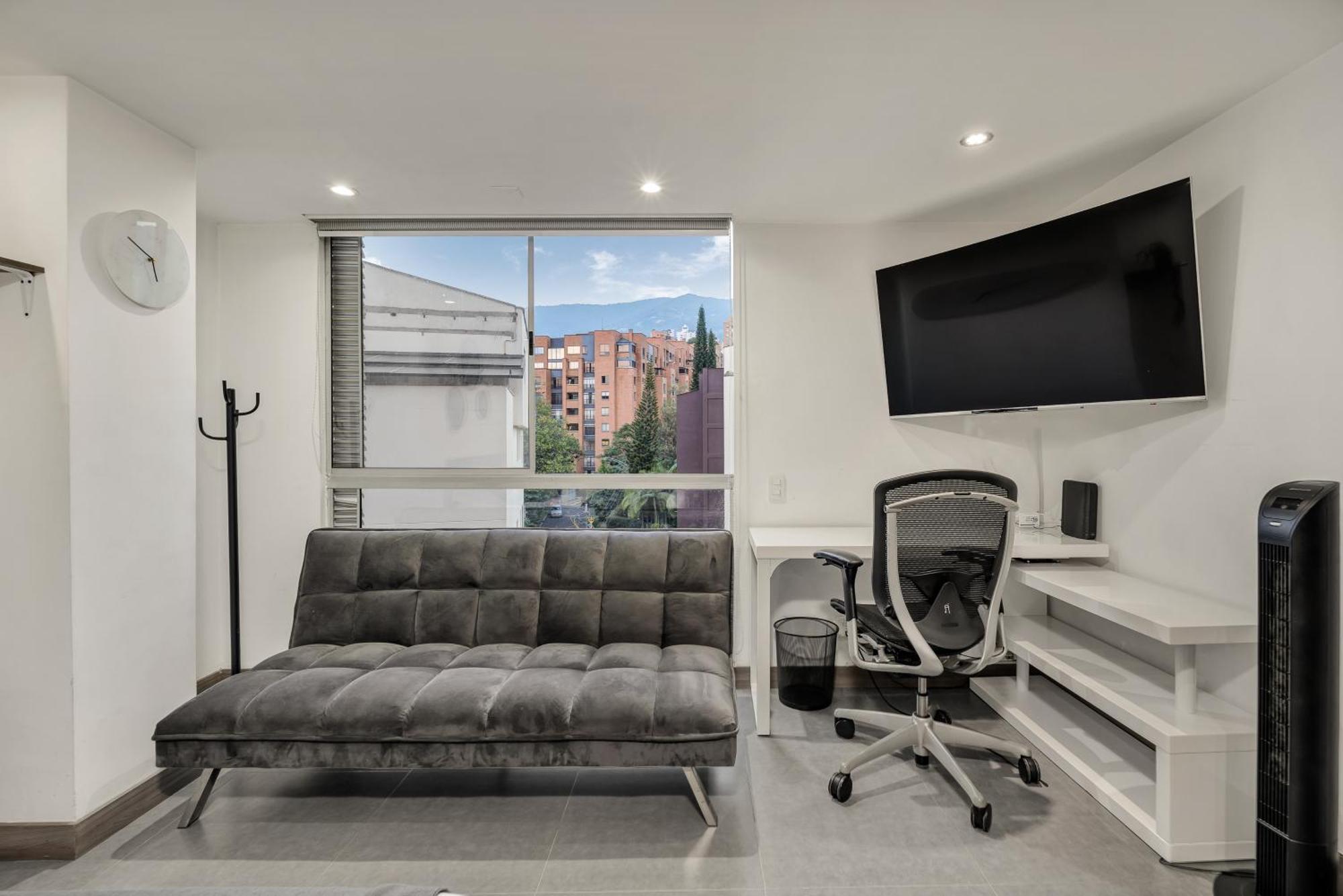 Apartment Aparta Estudio En Edificio La Frontera Medellin