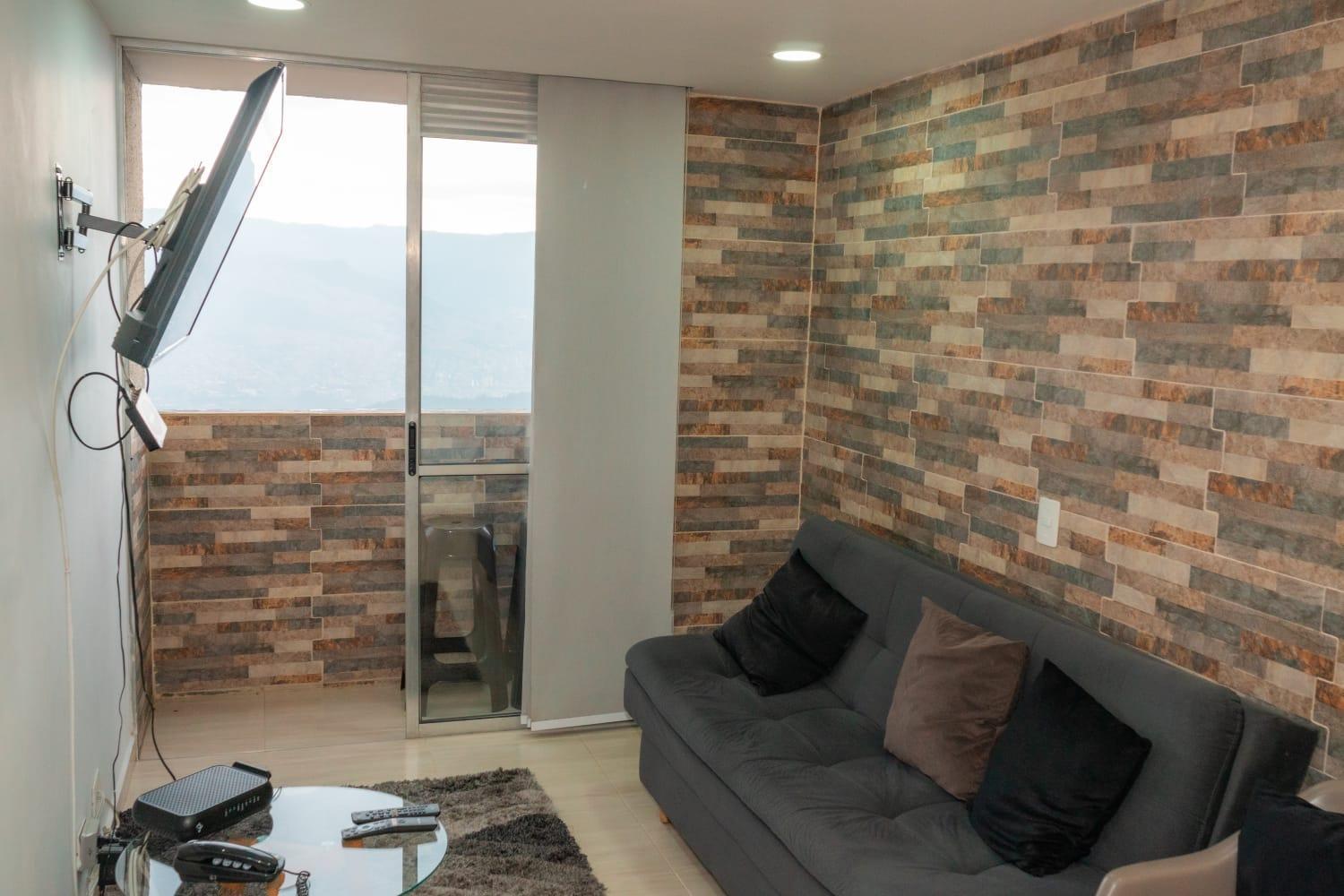 Apartment 1 Encantador Con Vista Inolvidable Medellin