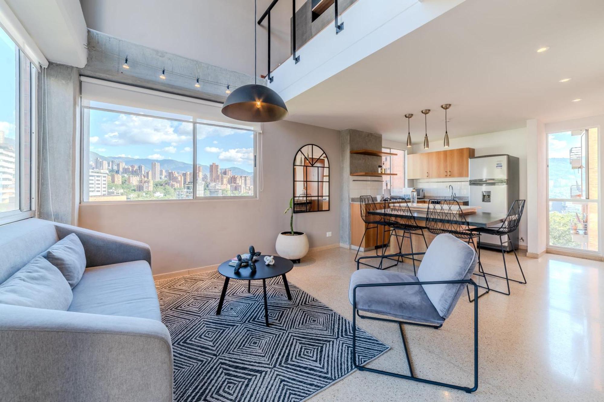 Apartment Comfy Duplex In Poblado