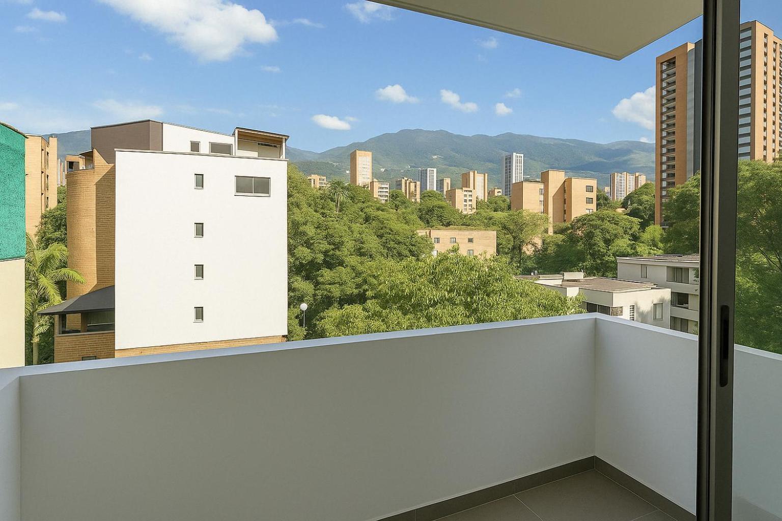Loft Moderno En El Poblado Con Vista Y Parqueadero Mio Lofts Medellin