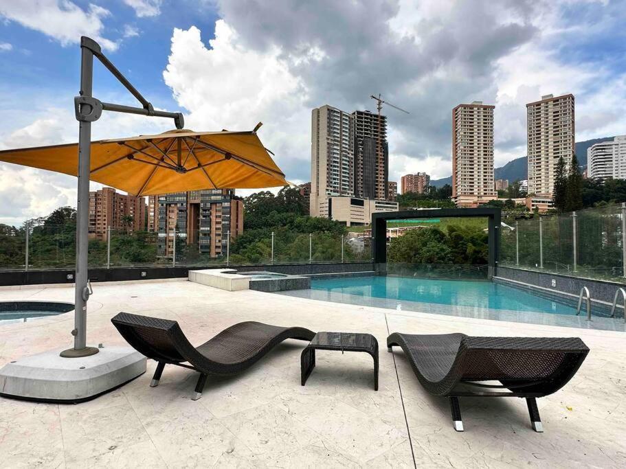 Apartment 2002 Skyline View In El Poblado Medellin