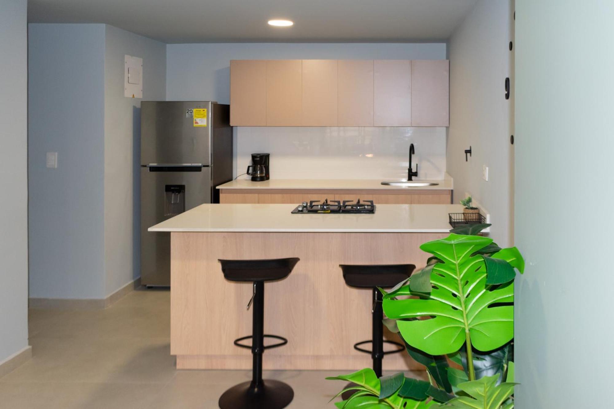 Elegante Loft En Con Banera Y Aire 1-01 Apartamento