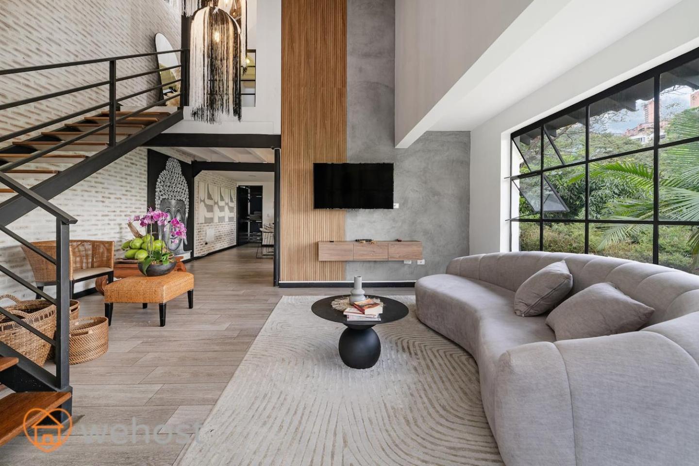 Japandi Style House 3 Bedroom & Bathtub Apartment Medellin