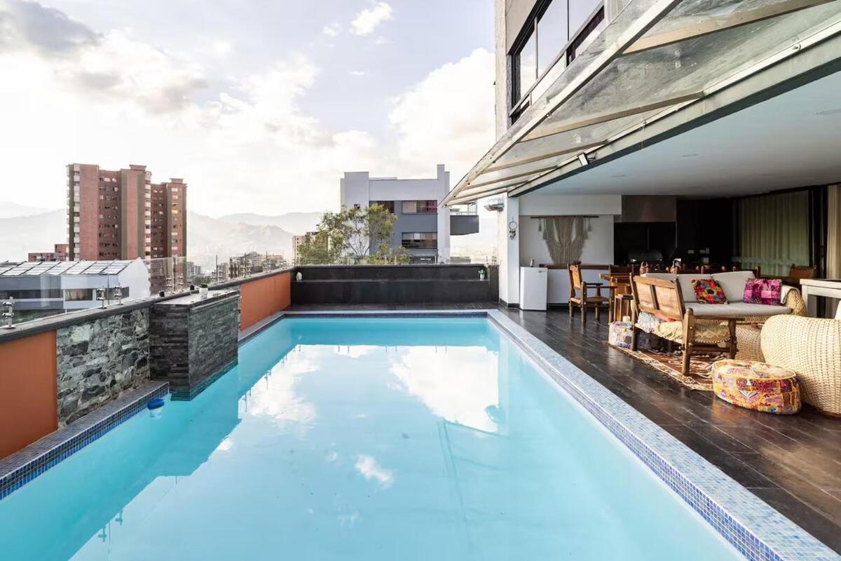 Apartment Amazing Ph In Poblado 5bd & Heated Pool! *