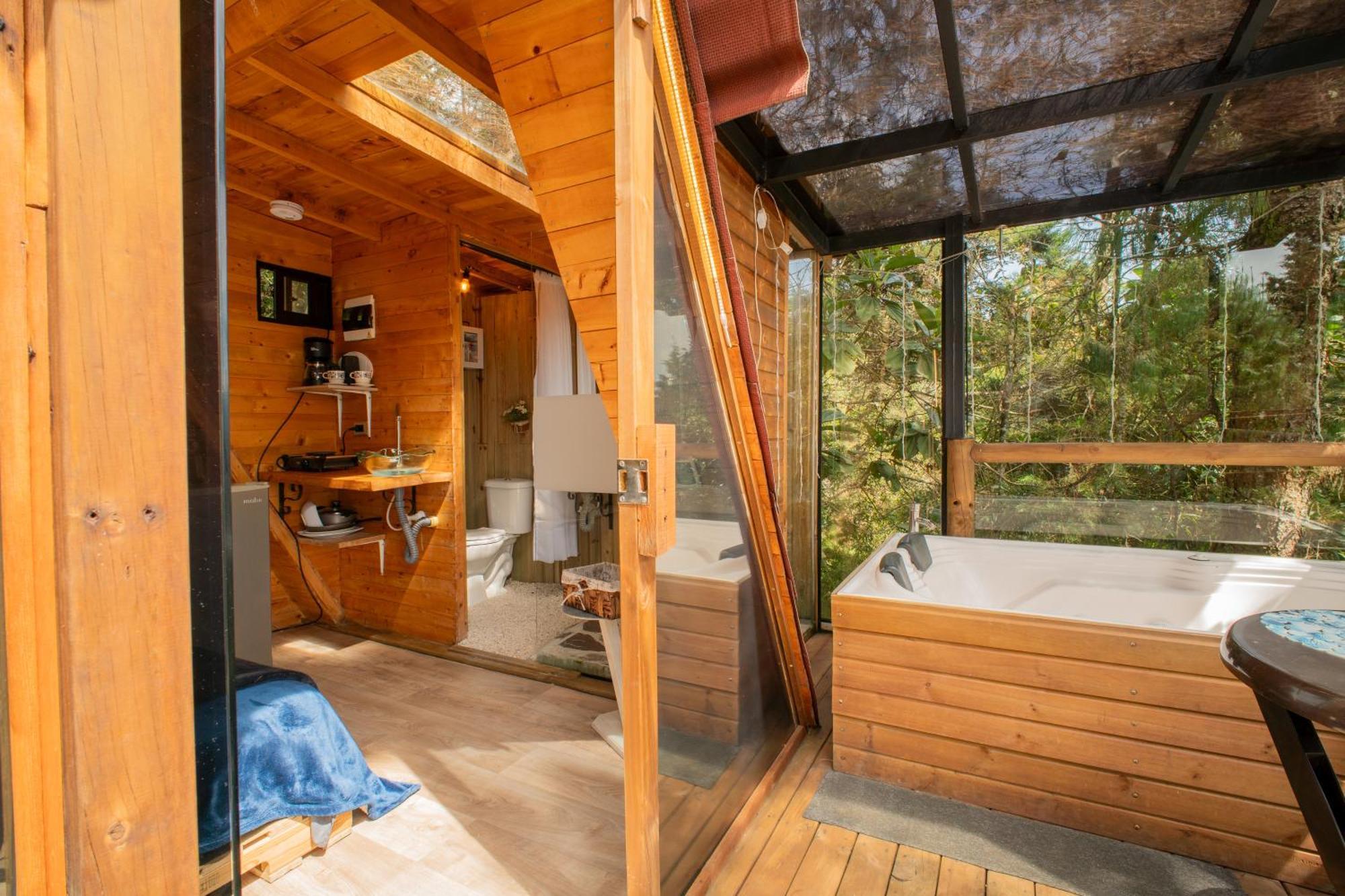 Glamping, Jacuzzi, Malla Catamaran Y Desayuno En Santa Elena Medellín