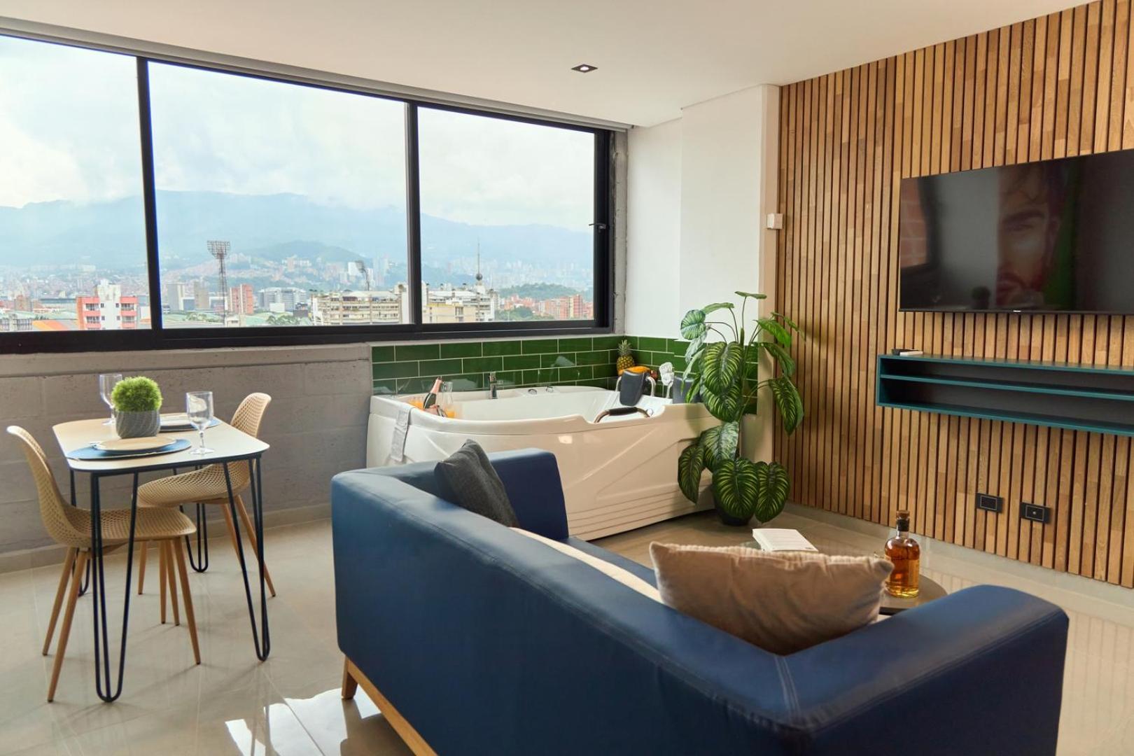 Apartment Estadio Jacuzzi Haven Cozy Rosa Negra Medellin