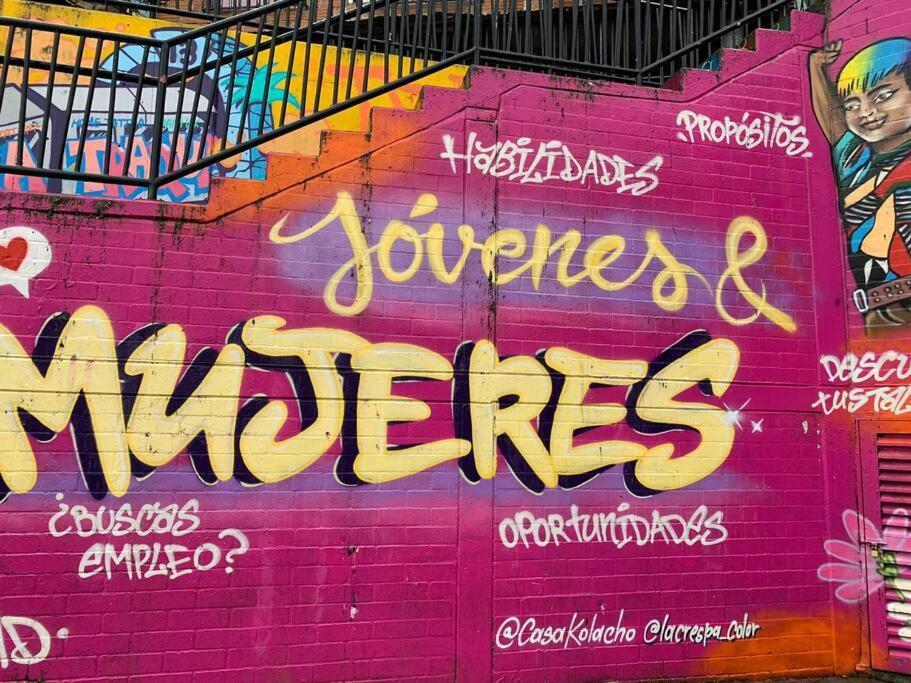 Apartamento Apto Renovado 2 Hab A 6 Minutos Del Graffitour Medellín