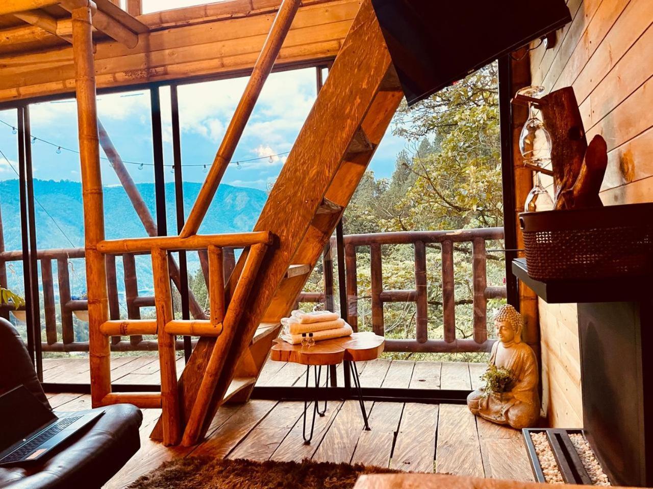 Campsite Bamboo Lodge, Vista Privilegiada A Las Montanas Medellin