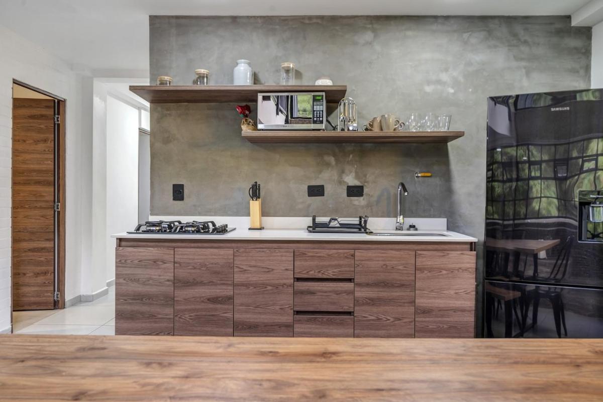 Apartment Nowa Terra Ph - Heated Small Pool, Bbq & Ac Lleras Park Medellin